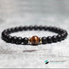 TCC™ Natural Tiger Eye & Matt Agate Copper Side Bracelet